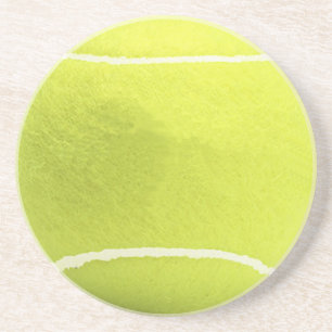 Tennis-Ball trinkt Untersetzer