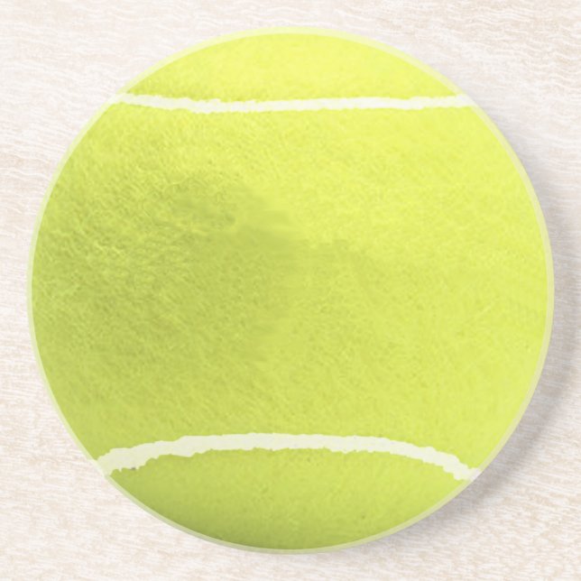 Tennis-Ball trinkt Untersetzer (Vorne)