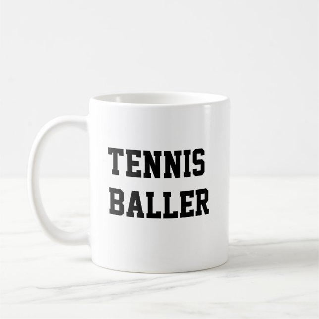 Tennis Baller Kaffeetasse (Links)