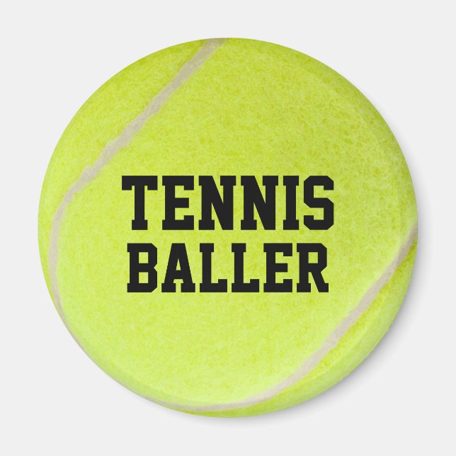 Tennis Baller Magnet (Vorne)