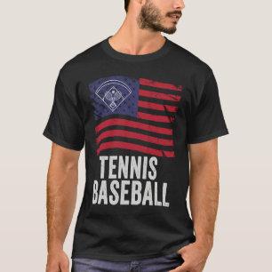 Tennis Baseball Spaßspiel für alle Altersgruppen P T-Shirt