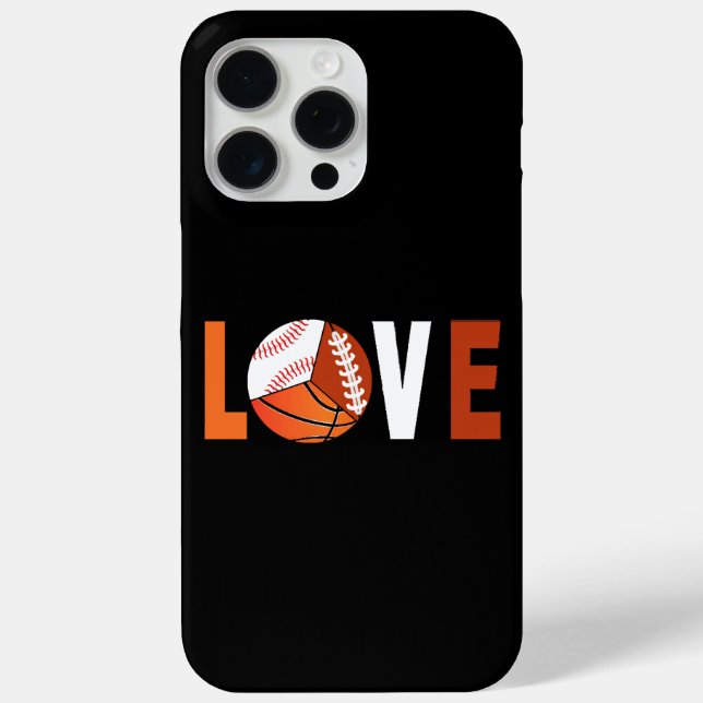 Tennis Basketball Baseball Football Lover Case-Mate iPhone Hülle (Rückseite)