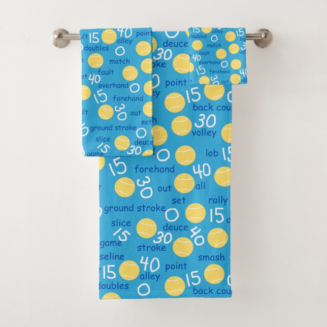 Tennis Bedingungen Badhandtuch Set (Insitu)