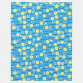 Tennis Bedingungen Fleecedecke