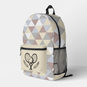 Tennis Bedruckter Rucksack
