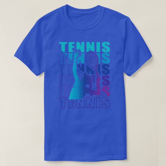 Tennis Bekleidung Outfit Tennis Player Girl T-Shirt (Design vorne)