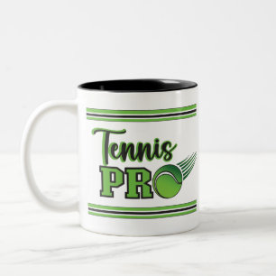 Tennis Beruflich Zweifarbige Tasse