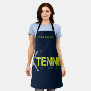 Tennis Bestes Spiel Aller Zeiten Vintage Sport Coa Schürze