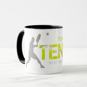 Tennis Bestes Spiel Aller Zeiten Vintage Sport Coa Tasse