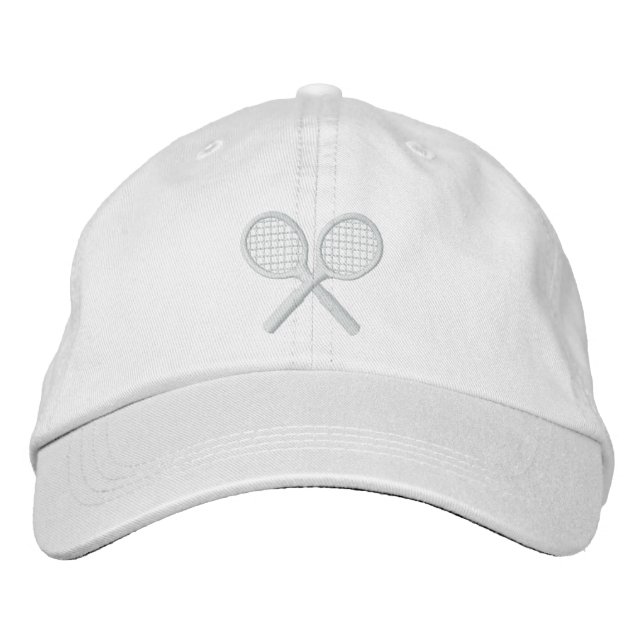 Tennis Bestickte Baseballkappe (Vorderseite)