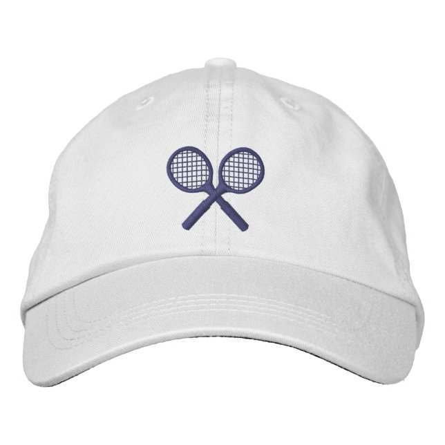 Tennis Bestickte Kappe (Vorderseite)