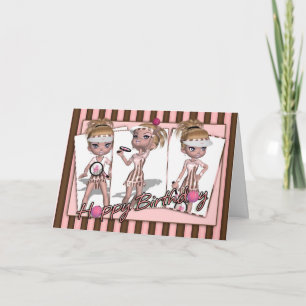 Tennis Birthday Card - Tennis Karte