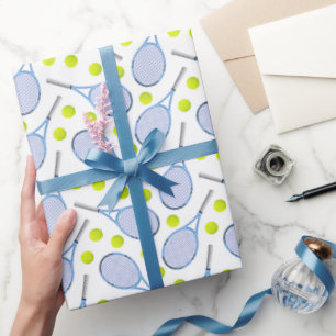 Tennis Birthday Party Geschenkpapier