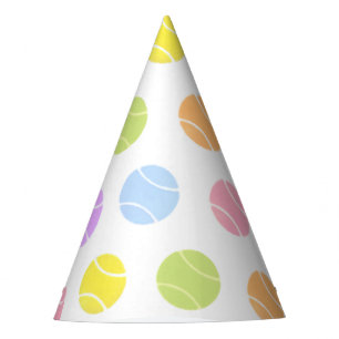 Tennis Birthday Party Hat Partyhütchen