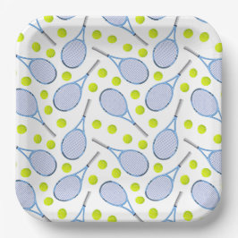 Tennis Birthday Party Pappteller