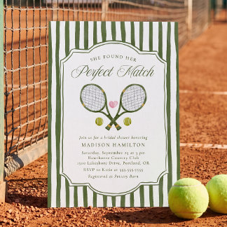 Tennis-Brautjungfern-Party: Die Perfekte Partie Einladung