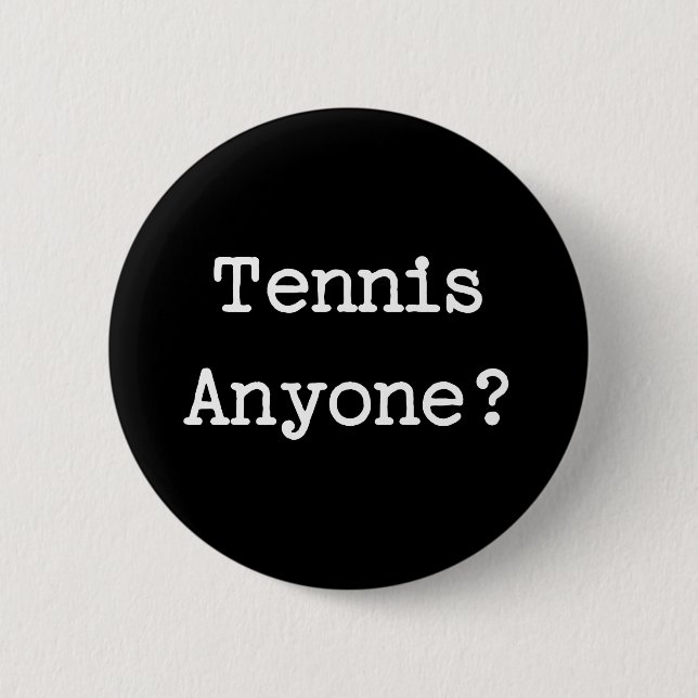 Tennis Button (Vorderseite)