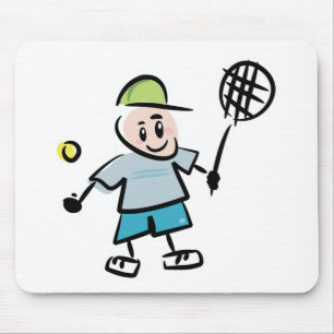 Tennis Cartoon Mouse Pad Mousepad