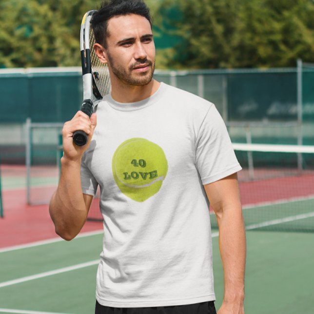 Tennis Celebration Birthday T-Shirt (Von Creator hochgeladen)