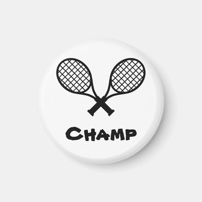 Tennis Champ Magnet (Vorne)