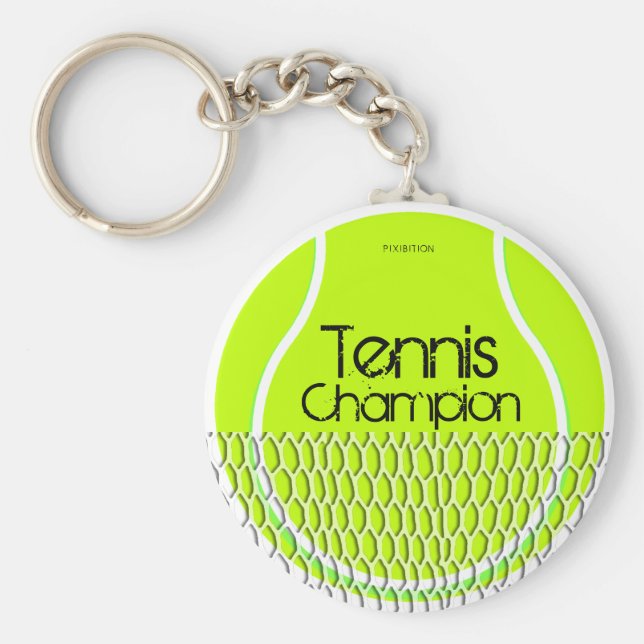 Tennis Champion Schlüsselanhänger (Vorne)