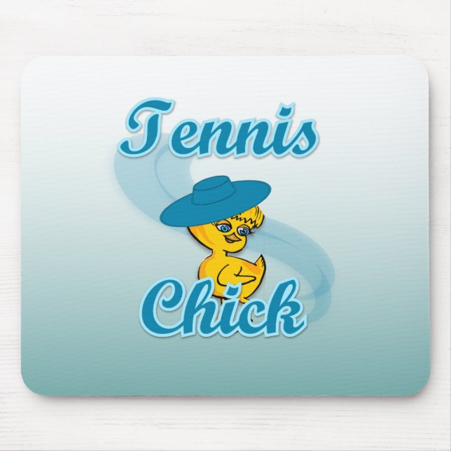 Tennis Chick #3 Mousepad (Vorne)