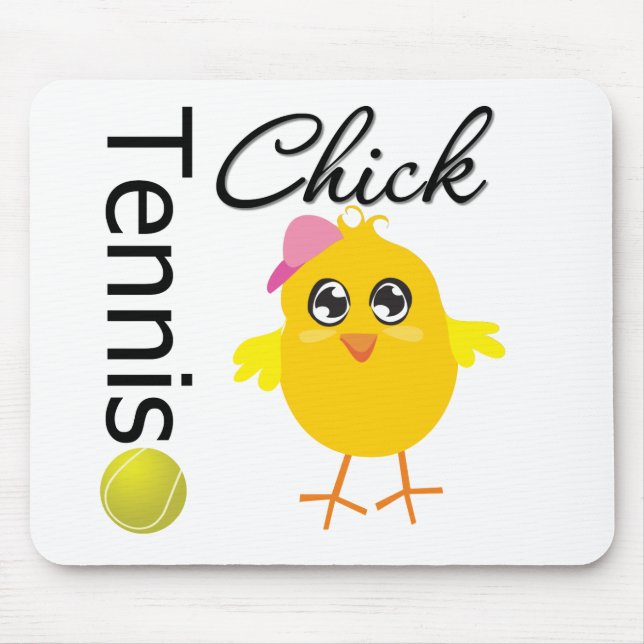 Tennis Chick Player Mousepad (Vorne)