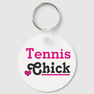 Tennis Chick Schlüsselanhänger