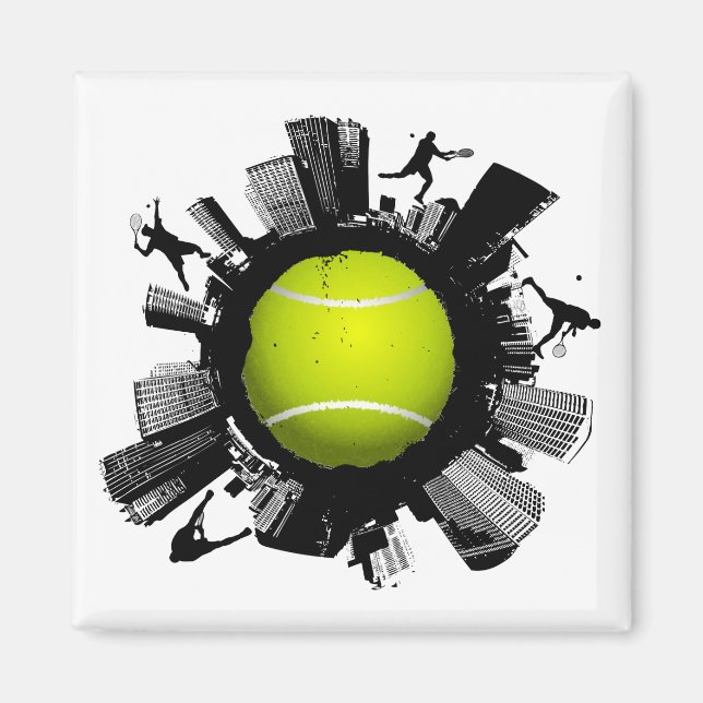 Tennis City Magnet (Vorne)