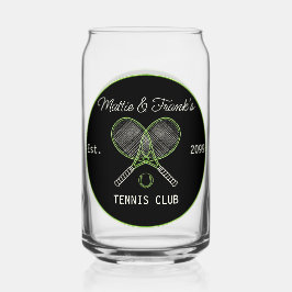 Tennis Club Bar Lounge Beer Dosenglas