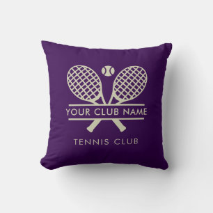 Tennis Club Name Mannschaft Land Büro Lila Kissen