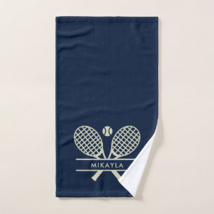Tennis Club Name Team Spieler Name Swak Custom Handtuch