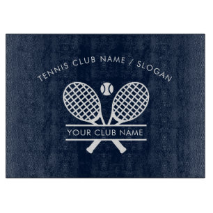 Tennis Club Name Team Spieler Navy Blue hinzufügen Schneidebrett