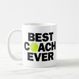 Tennis Coach Bester Coach Jeden Funny Coffee Tasse