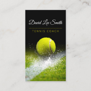 Tennis-Coach Business Card Visitenkarte