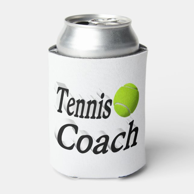 Tennis Coach Dosenkühler (Kanne Vorderseite)