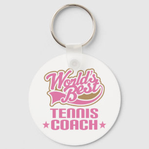 Tennis Coach Geschenk Schlüsselanhänger