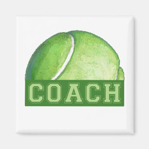 Tennis Coach Magnet
