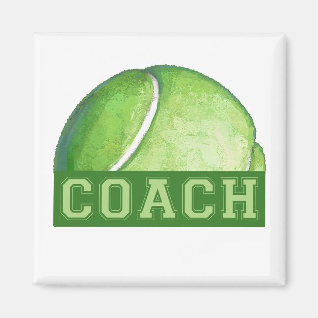 Tennis Coach Magnet (Vorne)