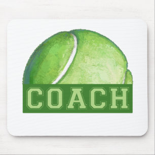 Tennis Coach Mousepad