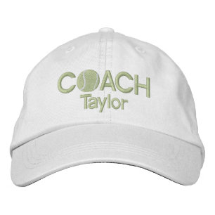 Tennis Coach Personalisiert Bestickte Kappe