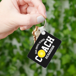 Tennis Coach Schlüsselanhänger