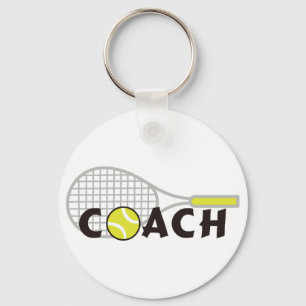 Tennis Coach Schlüsselanhänger