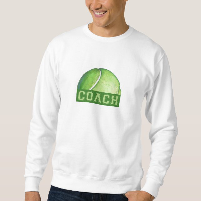 Tennis Coach Sweatshirt (Vorderseite)