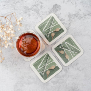 Tennis Country Club   Junggesellinnenabschied Rechteckiger Pappuntersetzer