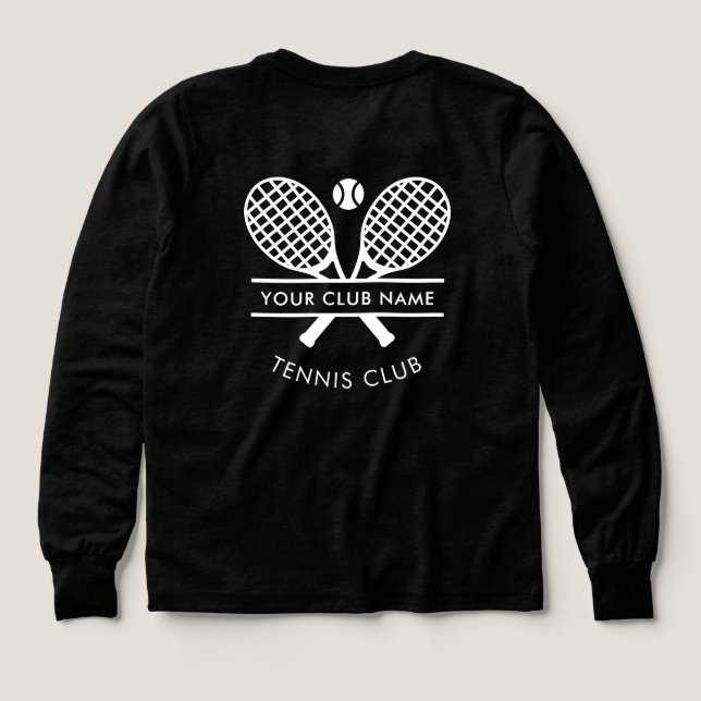 Tennis Country Club Name Custom Team (Design Rückseite)