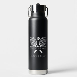 Tennis Country Club Name Team Bekleidung Trinkflasche