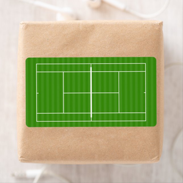 TENNIS COURT LINE MARKING ETIKETT (Insitu)