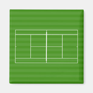 TENNIS COURT LINE MARKING Magnet