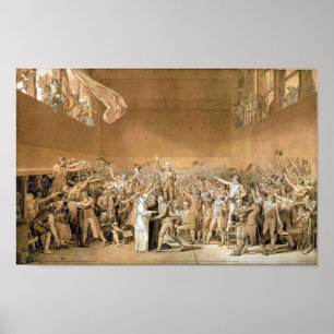Tennis Court Oath Poster